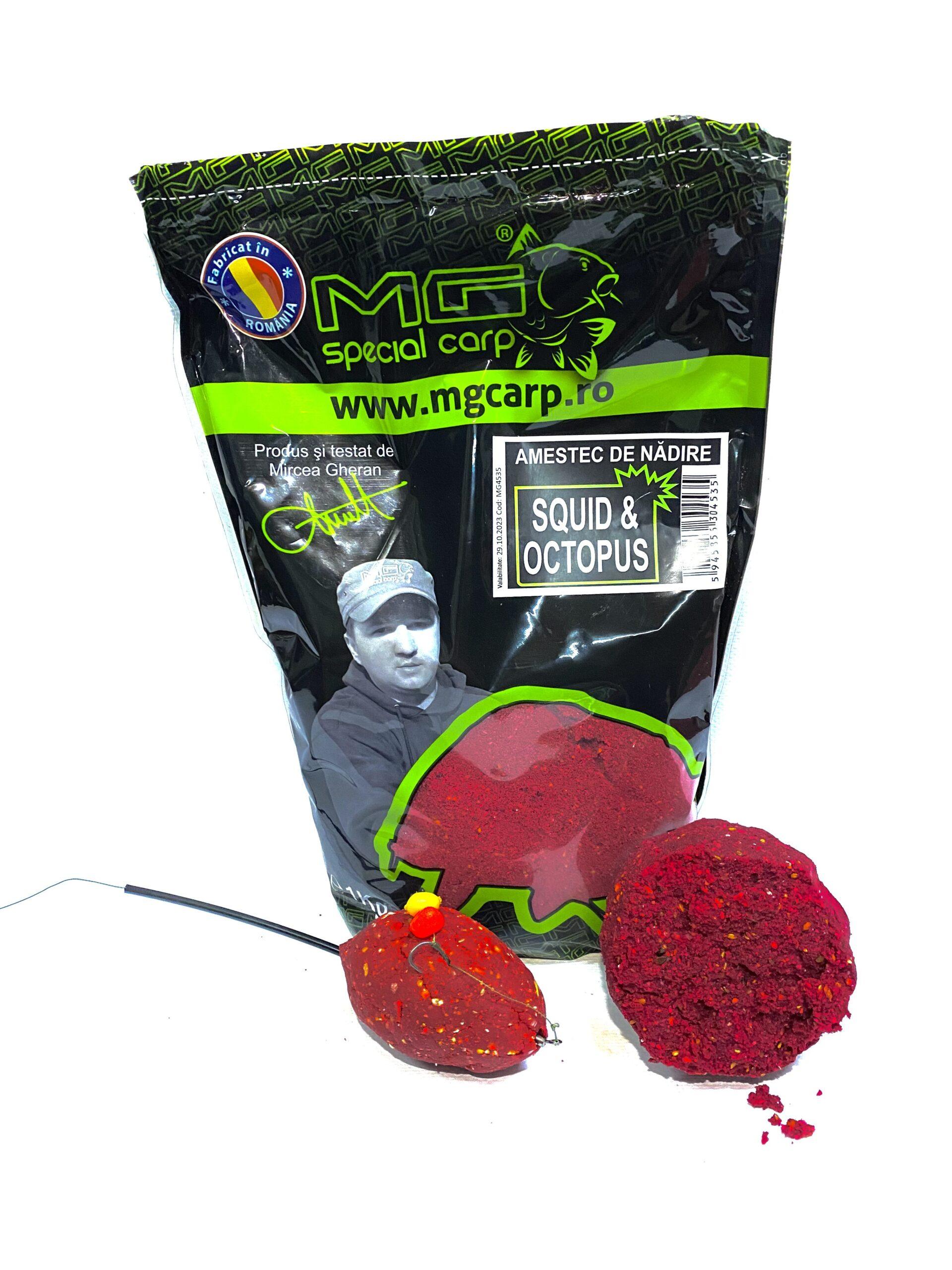 Amestec de nădire Squid & Octopus 1kg MG4535 - imagine 2